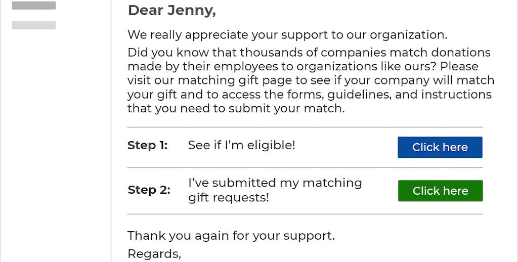 Engage Donors After Their Donation Has Been Completed