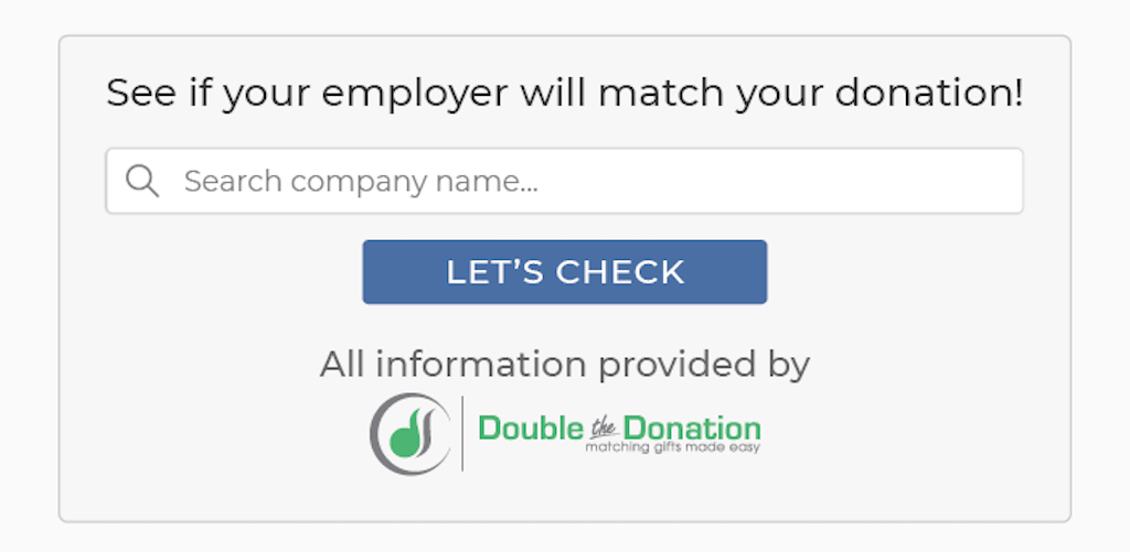 Empower Donors to Return to Matching Gifts
