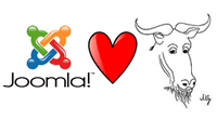 Joomla loves GNU GPL