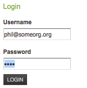 Login module Login module