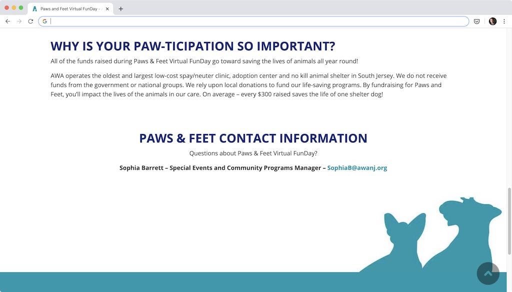 AWA NJ Virtual FunDay Importance
