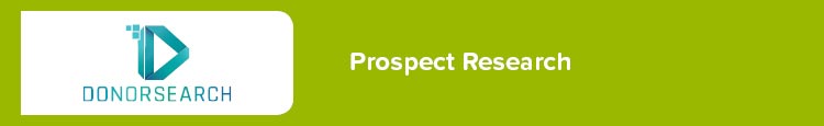 DonorSearch offers powerful online donation software for prospect research and donor stewardship projects.
