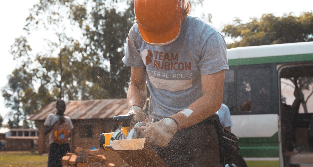 Cutting lumber